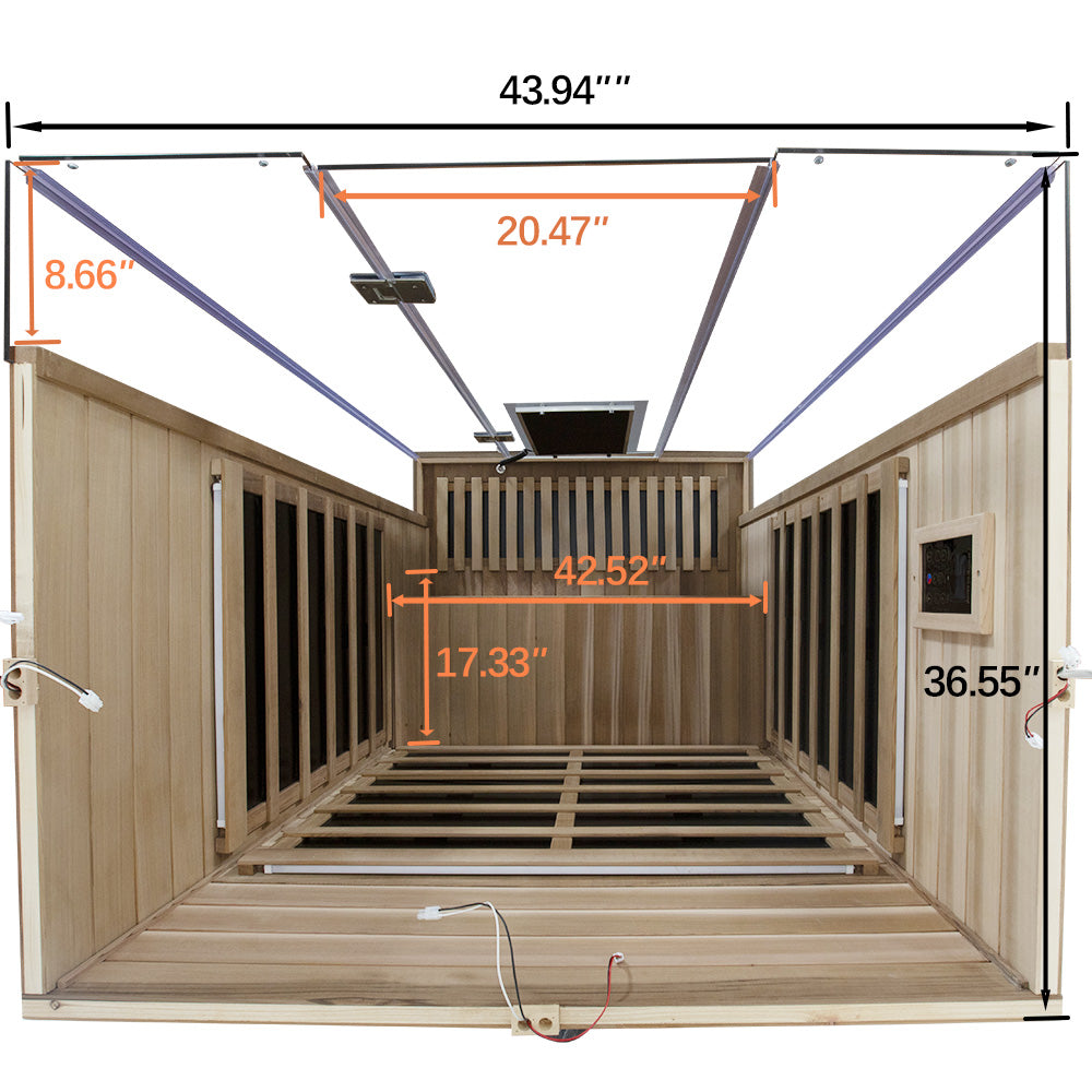 SR02 2-Person Luxury Sauna