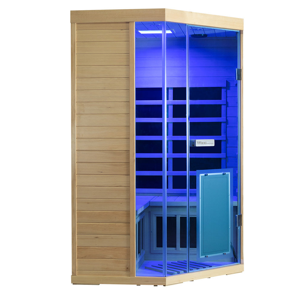 SH07 Corner Hemlock Sauna
