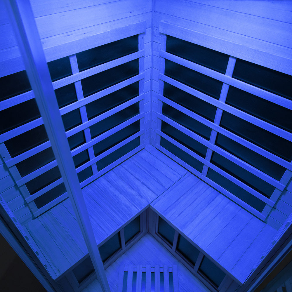 SH07 Corner Hemlock Sauna