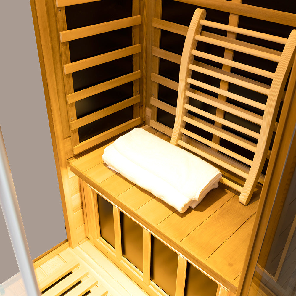 909MRX Mini Red Cedar Sauna