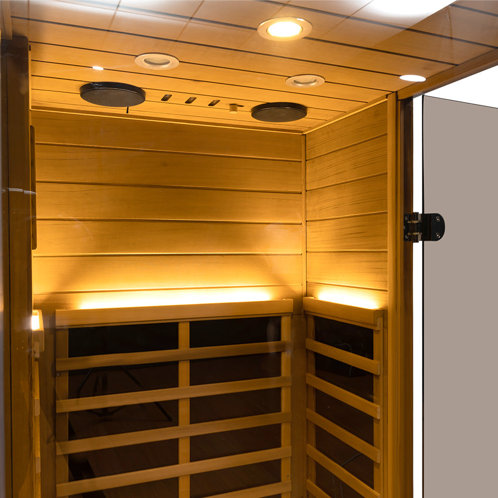 909MRX Mini Red Cedar Sauna