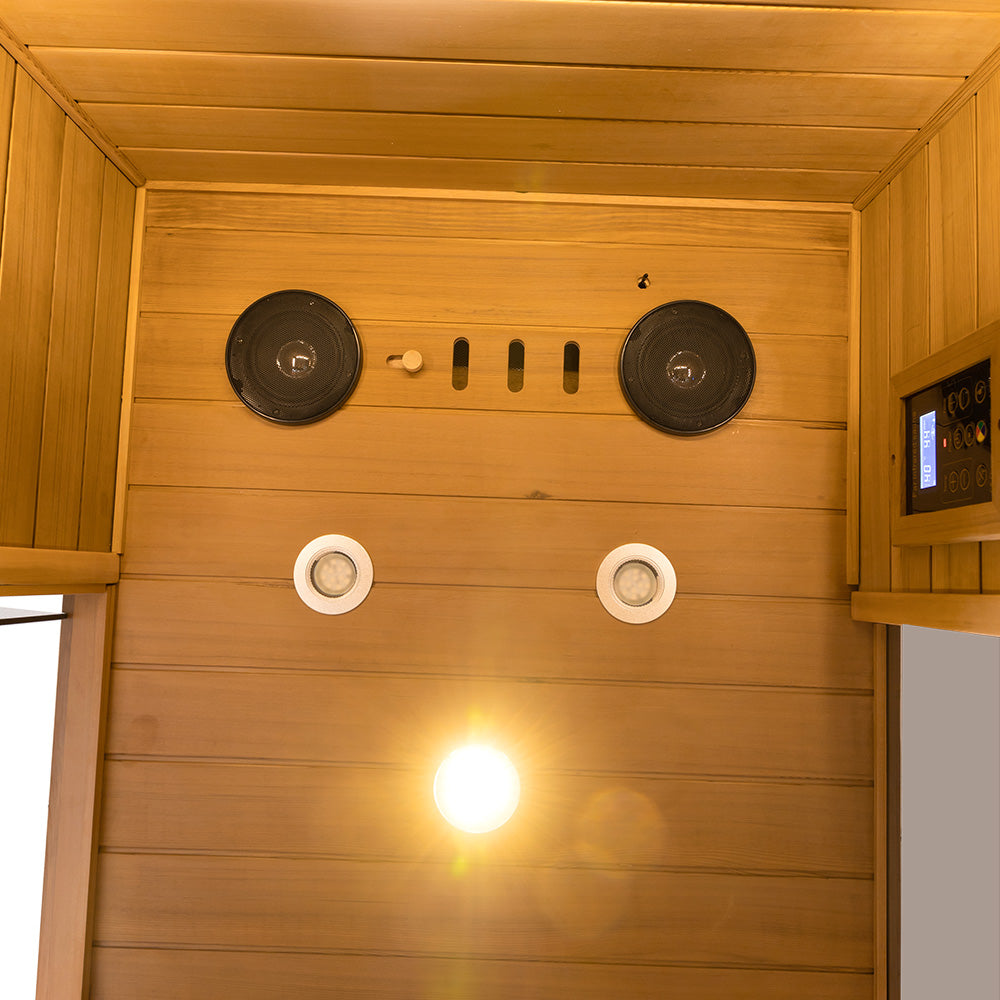 909MRX Mini Red Cedar Sauna