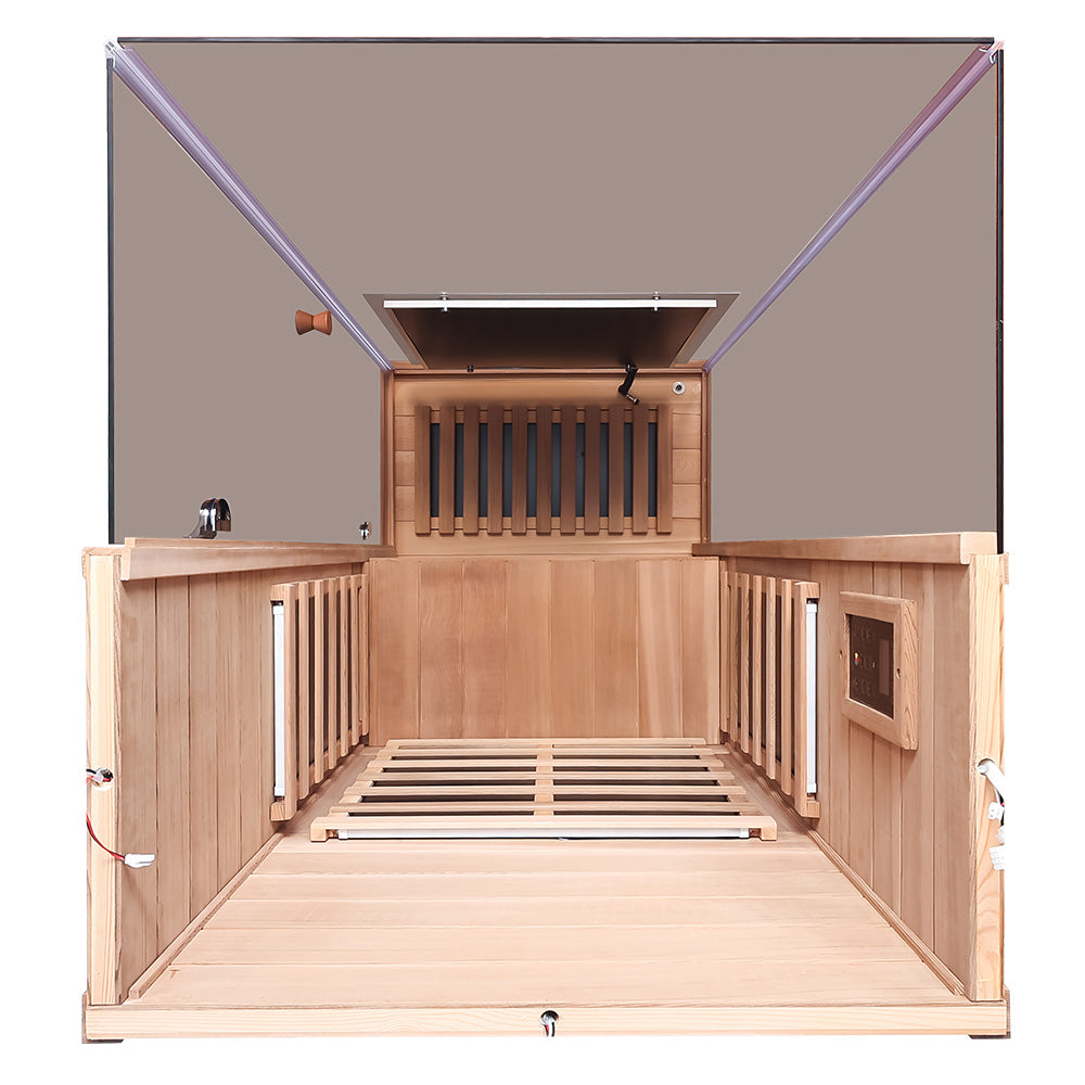 909MRX Mini Red Cedar Sauna