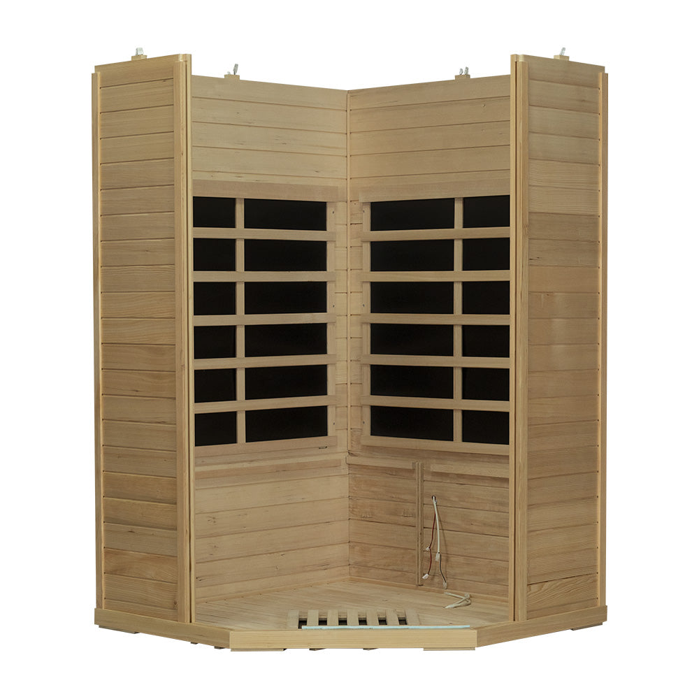 SH07 Corner Hemlock Sauna