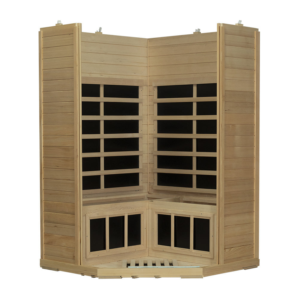 SH07 Corner Hemlock Sauna