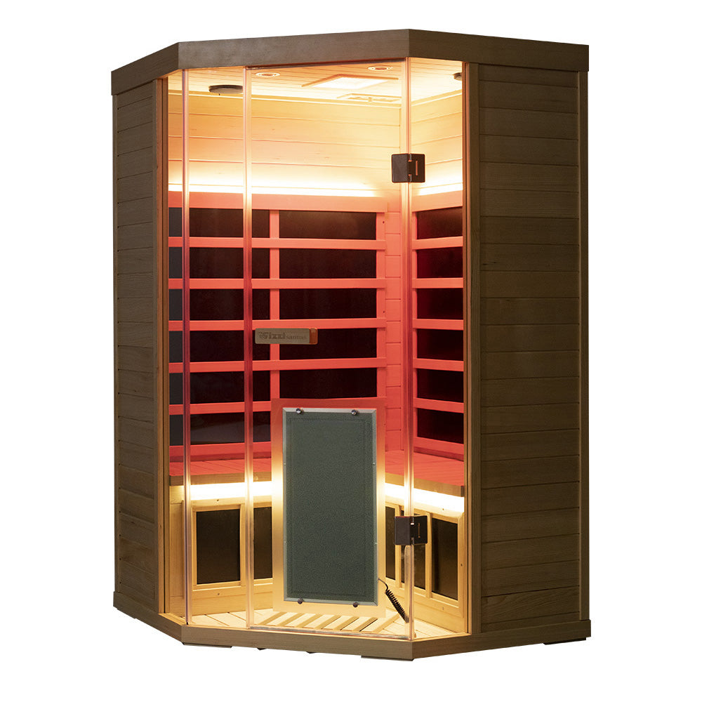 SH07 Corner Hemlock Sauna