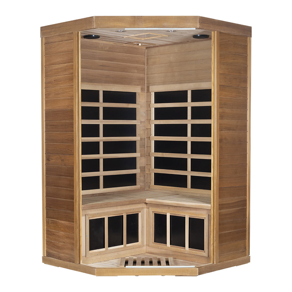 SR07 Corner 2-Person Cedar Sauna