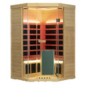SH07 Corner Hemlock Sauna