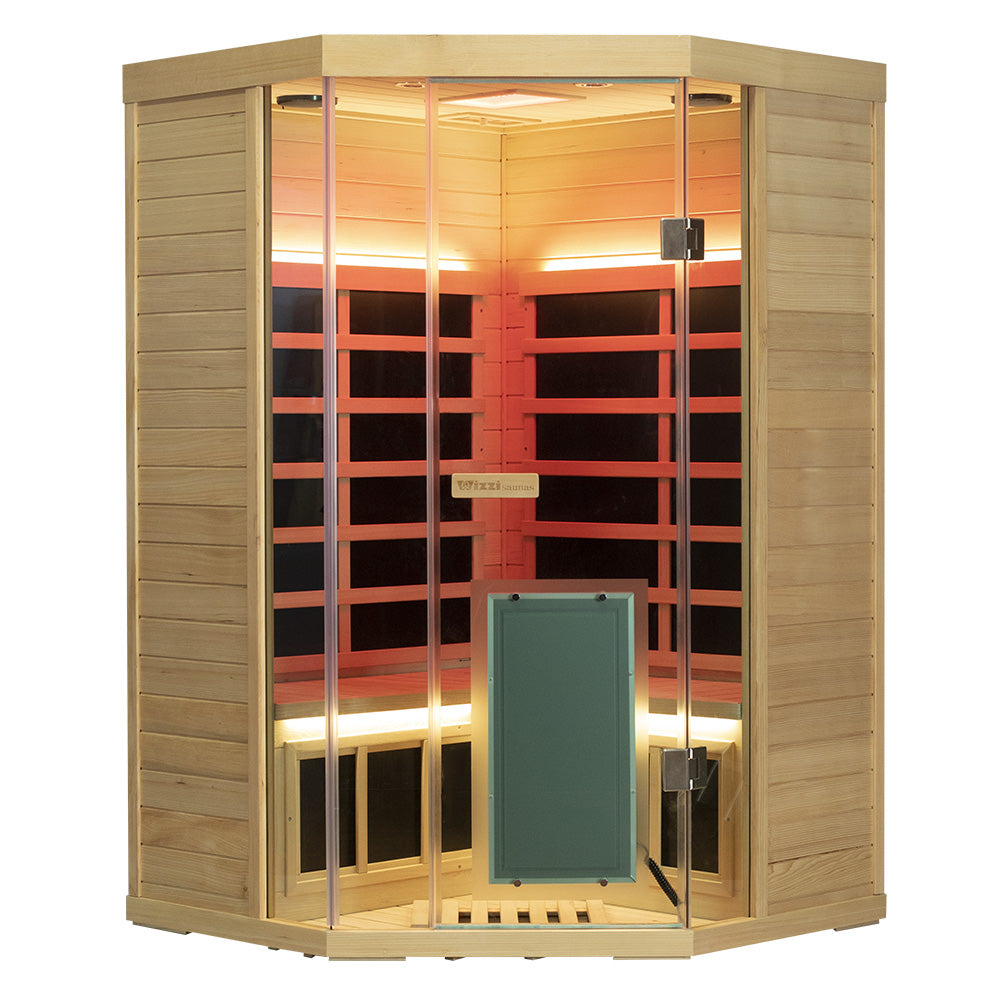 SH07 Corner Hemlock Sauna