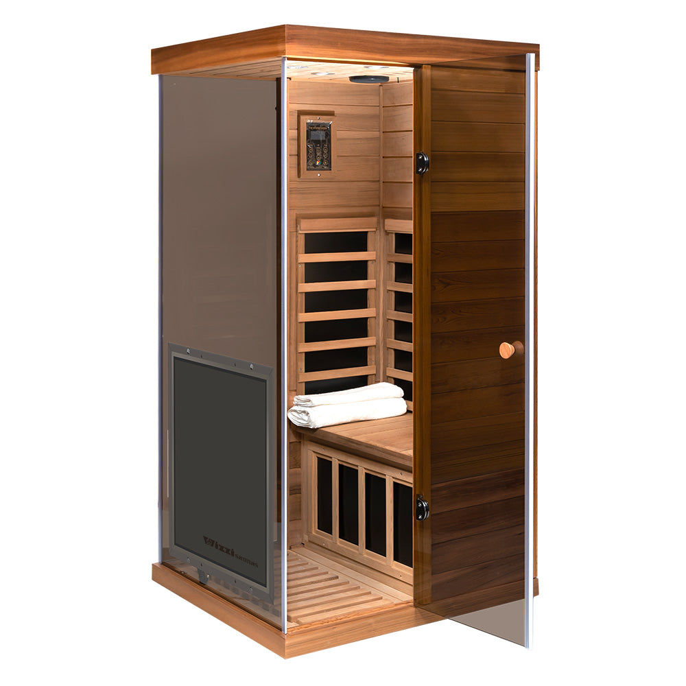 909MRX Mini Red Cedar Sauna