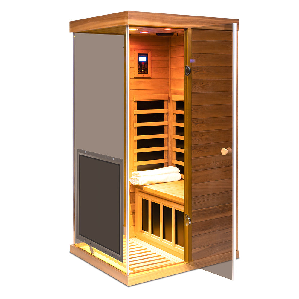 909MRX Mini Red Cedar Sauna
