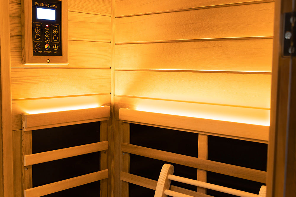 909MRX Mini Red Cedar Sauna
