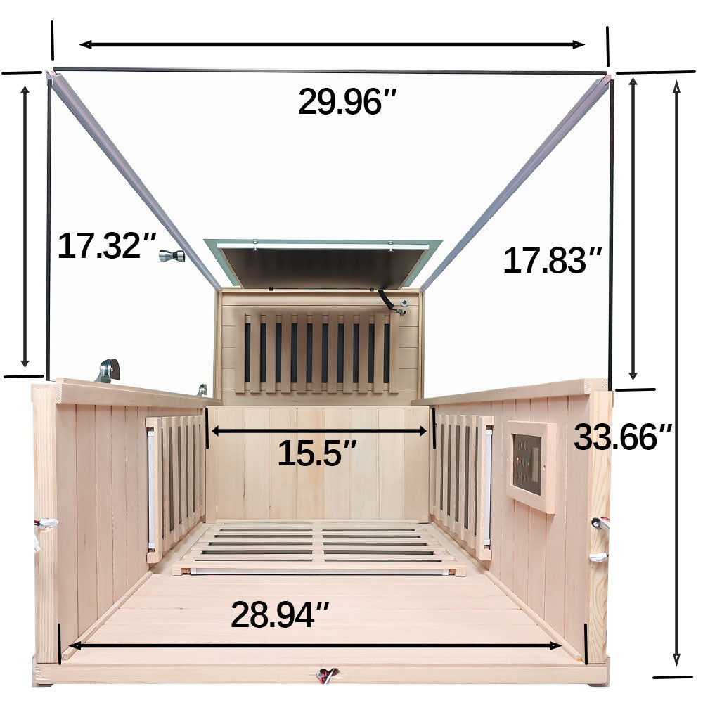 909MHX Mini Hemlock Sauna