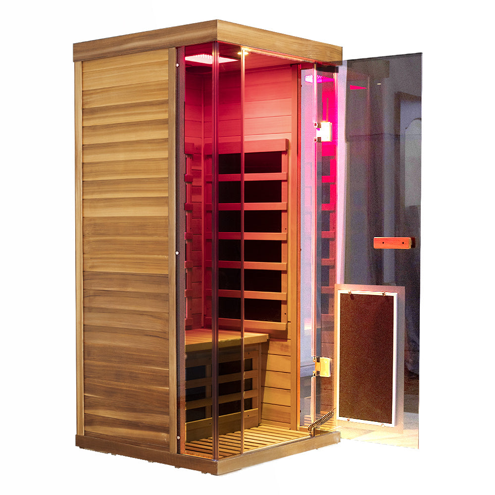 SR01 1-Person Red Cedar Sauna