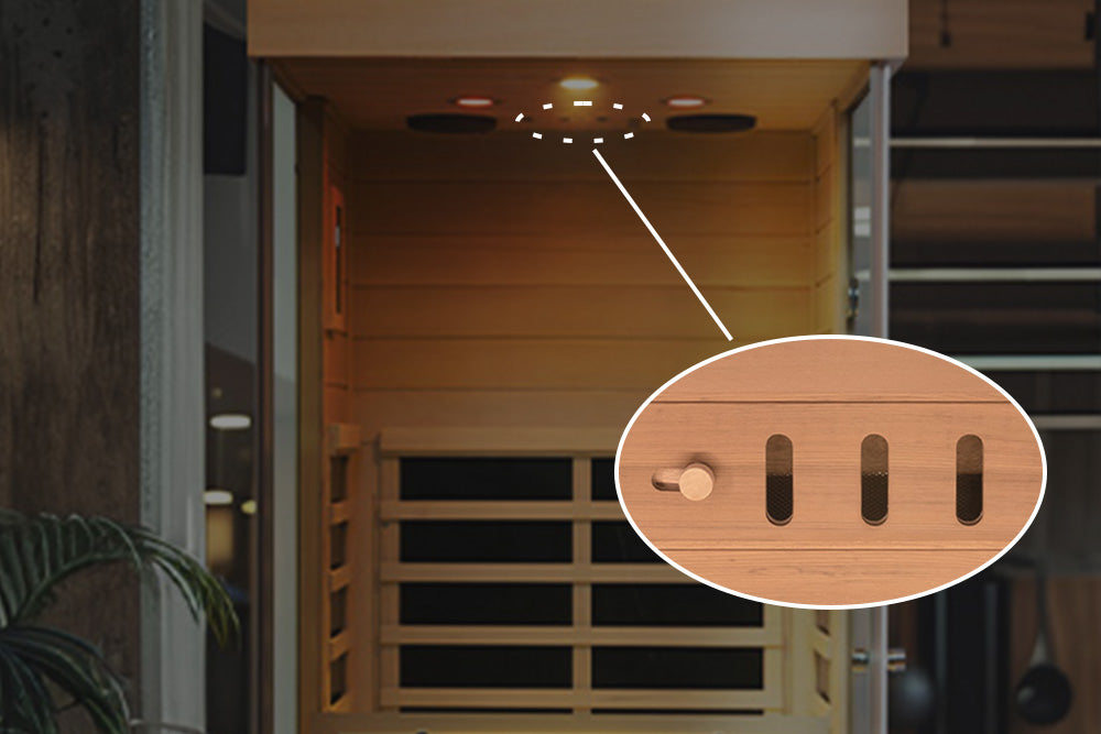 909MHX Mini Hemlock Sauna