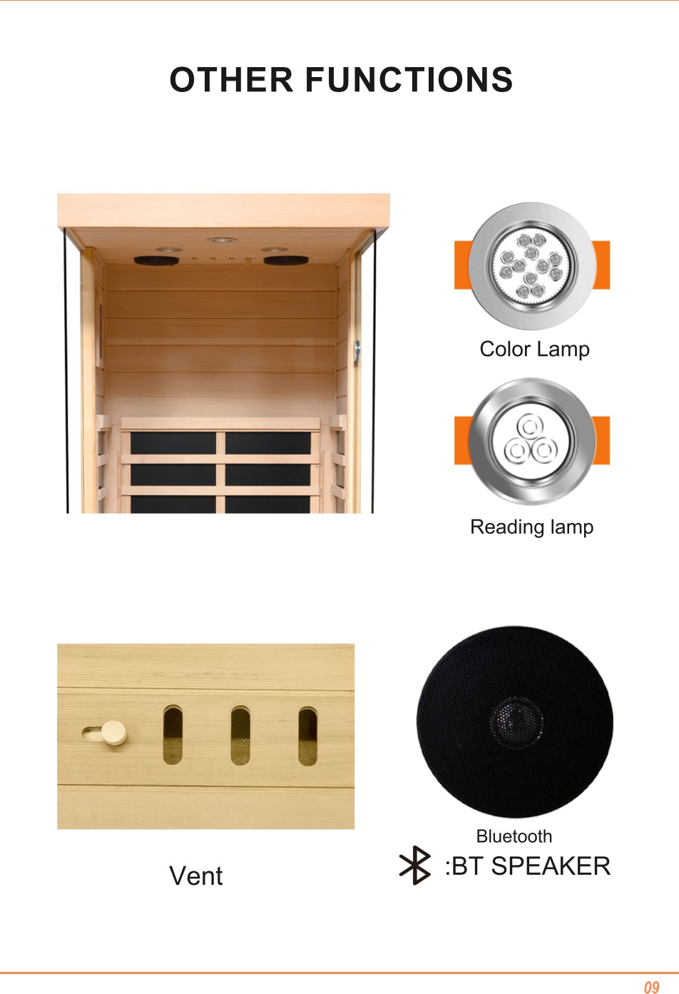 909MHX Mini Hemlock Sauna
