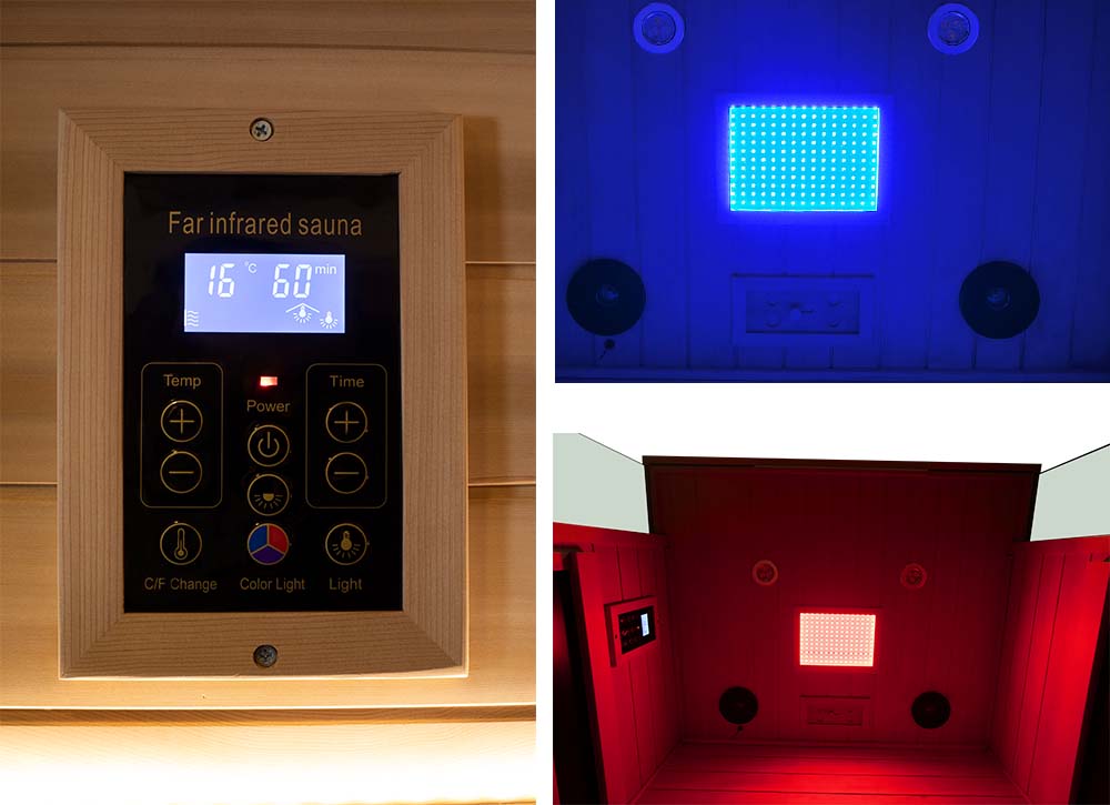 SH02 2-Person Hemlock Sauna